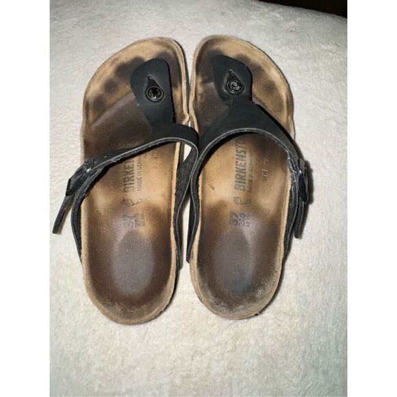 Authentic leather Gizeh Birkenstocks size 37 - Picture 3 of 7
